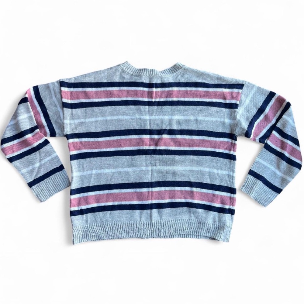 Striped Multicolored Sweater - Picture 3 of 3